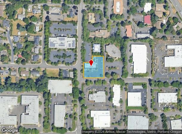  7185 Sw Sandburg St, Portland, OR Parcel Map