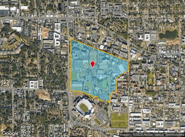  1103 W Call St, Tallahassee, FL Parcel Map