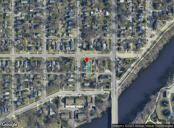  3608 Pleasant St, South Bend, IN Parcel Map