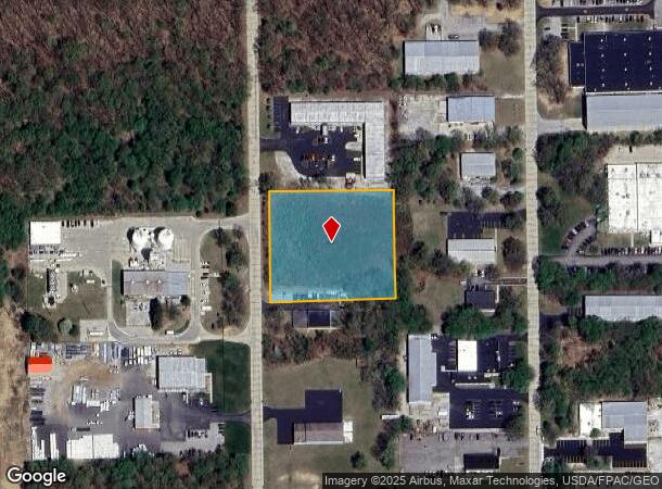  1701 Trade Rd, Holland, OH Parcel Map