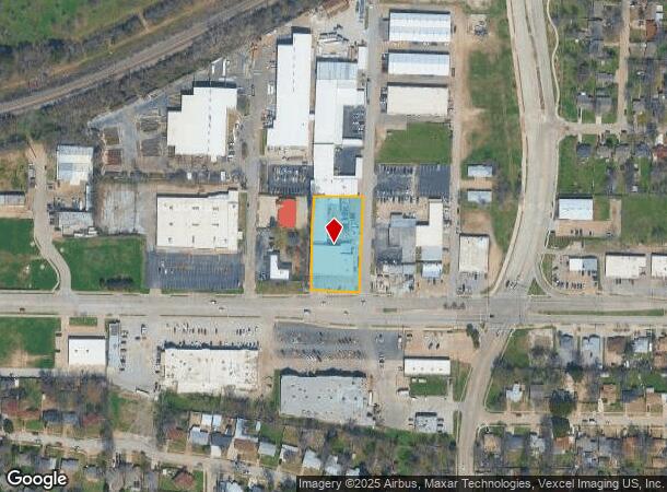  1605 E Abram St, Arlington, TX Parcel Map