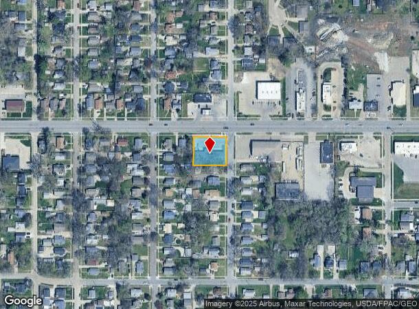  821 E Euclid Ave, Des Moines, IA Parcel Map