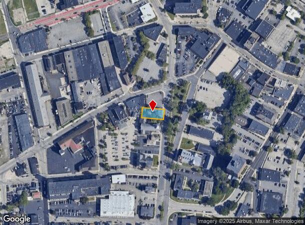 67 Park Pl, Pawtucket, RI Parcel Map