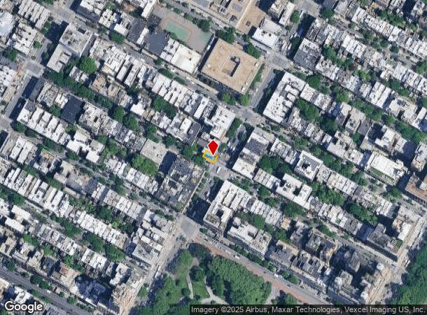  460 Columbus Ave, New York, NY Parcel Map
