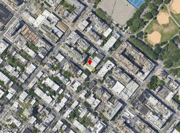  122 Bedford Ave, Brooklyn, NY Parcel Map