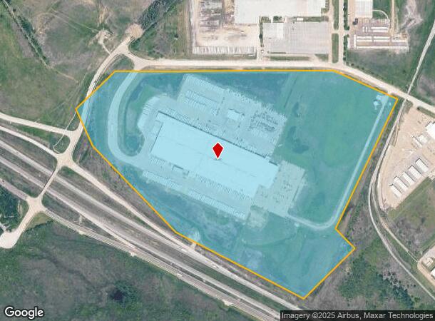  591 Apache Trl, Terrell, TX Parcel Map