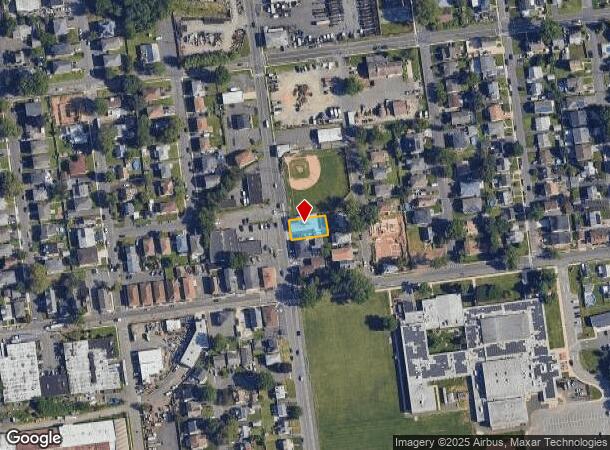  215 N 14Th St, Kenilworth, NJ Parcel Map