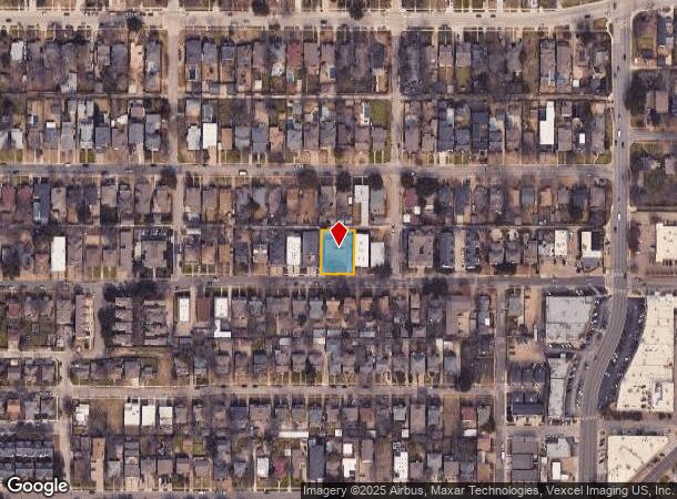 5937 Oram St, Dallas, TX Parcel Map