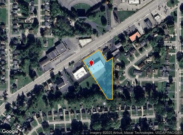  1860 Elm Rd Ne, Warren, OH Parcel Map