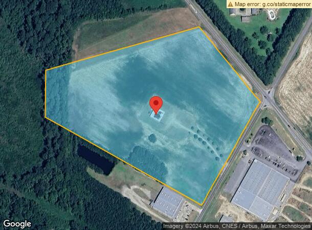  2150 Clyborn Church Rd, Lumberton, NC Parcel Map