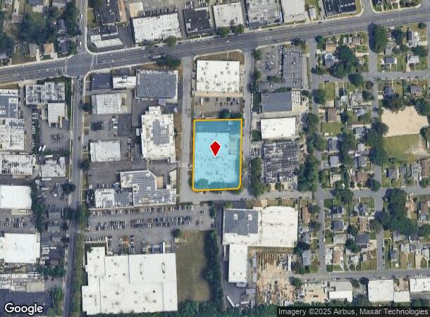 10 E Edison St, Amityville, NY Parcel Map