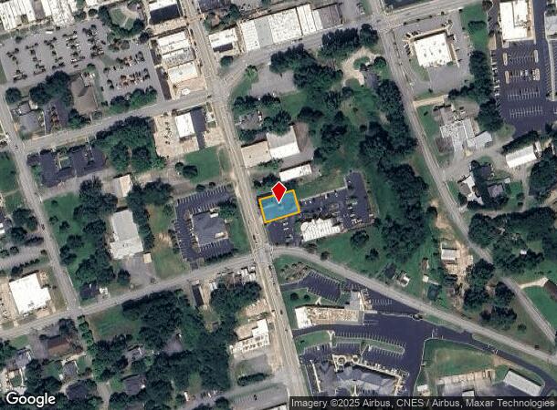  225 S Pendleton St, Easley, SC Parcel Map