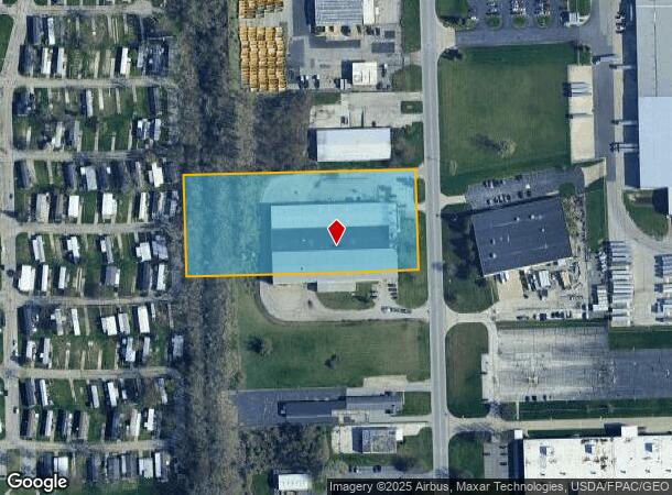  5563 Enterprise Blvd, Toledo, OH Parcel Map
