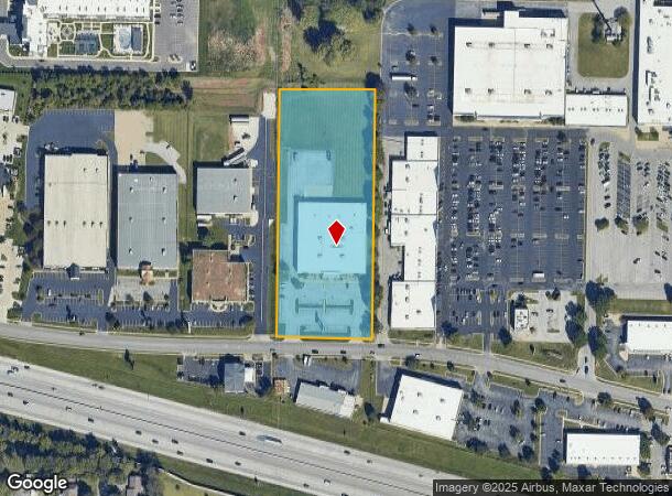  1831 E Independence St, Springfield, MO Parcel Map