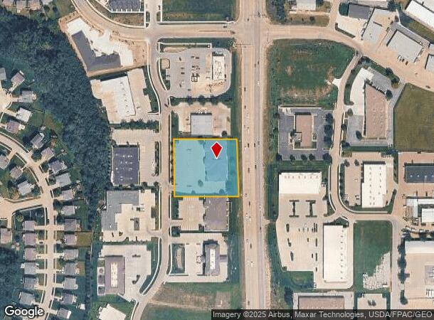  1403 N 205Th St, Elkhorn, NE Parcel Map