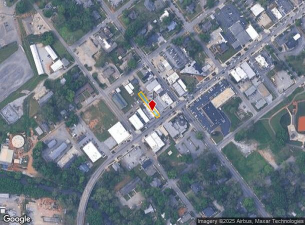 629 Main St, Montevallo, AL Parcel Map