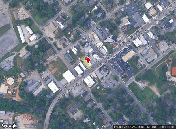 629 Main St, Montevallo, AL Parcel Map