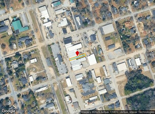  116 N Hampton St, Kershaw, SC Parcel Map