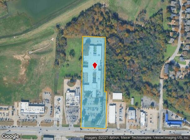  2026 W University Dr, Denton, TX Parcel Map