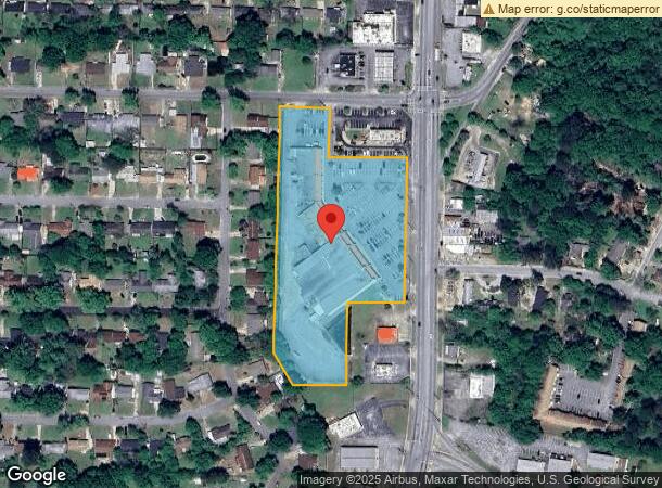  1807 S Lumpkin Rd, Columbus, GA Parcel Map