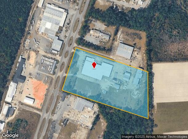 2250 Industrial Blvd, Waycross, GA Parcel Map