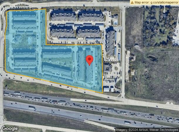  3951 Dechman Dr, Grand Prairie, TX Parcel Map