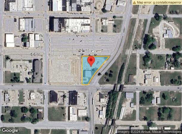  102 W 11Th St, Coffeyville, KS Parcel Map