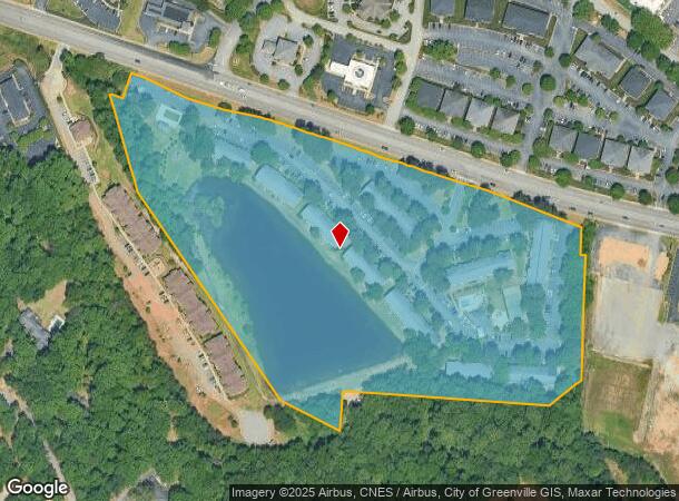  3500 Pelham Rd, Greenville, SC Parcel Map