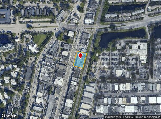  418-432 S Dixie Hwy E, Pompano Beach, FL Parcel Map