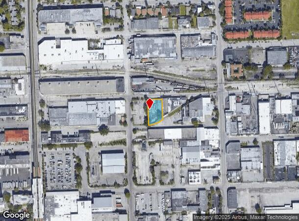 1074 Nw 22Nd St, Miami, FL Parcel Map