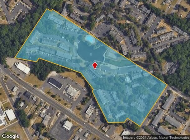  98 Oak St, Clementon, NJ Parcel Map