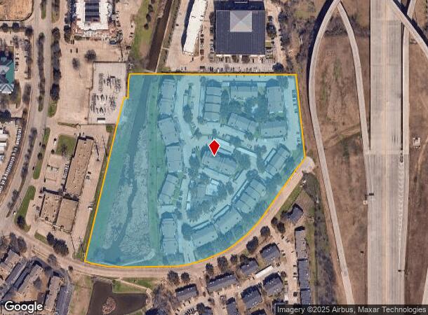  4525 W Pioneer Dr, Irving, TX Parcel Map