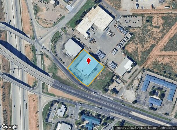  6025 Avenue A, Lubbock, TX Parcel Map
