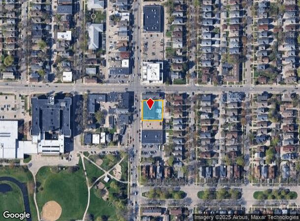 2850 N Oakland Ave, Milwaukee, WI Parcel Map
