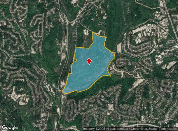 Thompson Run Rd, Pittsburgh, PA Parcel Map