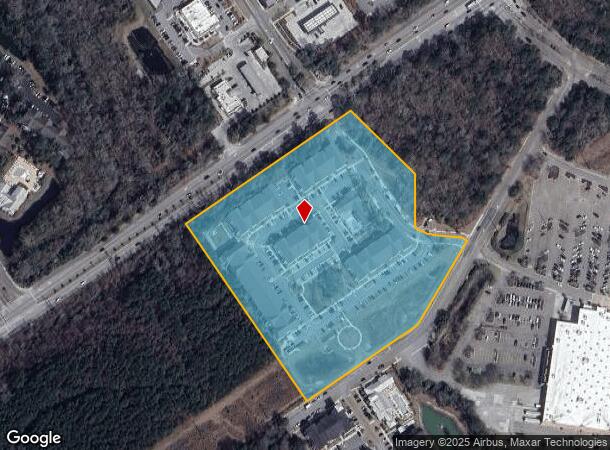 1100 Hampton Rivers Rd, Charleston, SC Parcel Map