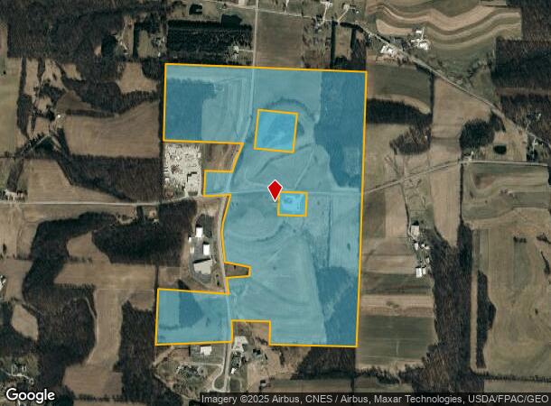 1125 Cobbler Rd Ne, Carrollton, OH Parcel Map