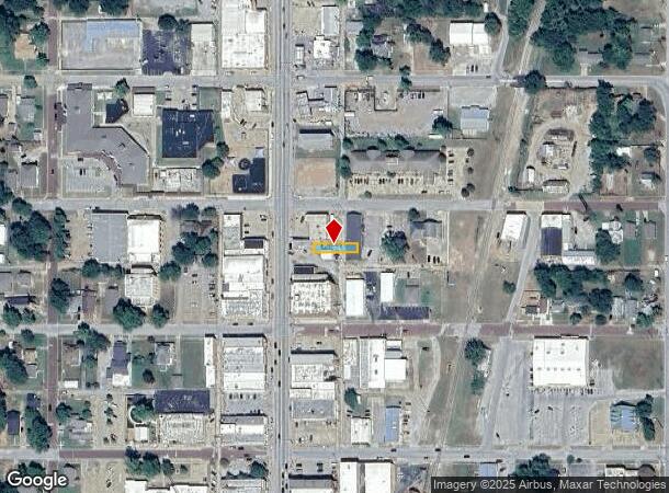 319 N Main St, Bristow, OK Parcel Map