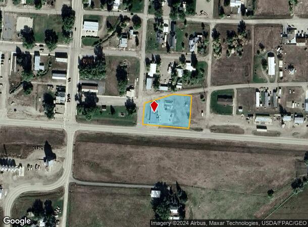  203 Railway Ave E, Ryegate, MT Parcel Map