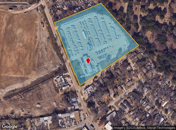 4600 Lawnview Ave, Dallas, TX Parcel Map