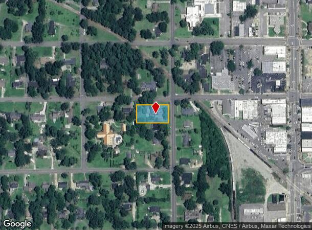 115 N Magnolia St, Raeford, NC Parcel Map