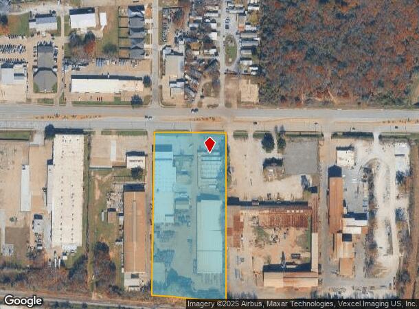 711 W Hurst Blvd, Hurst, TX Parcel Map