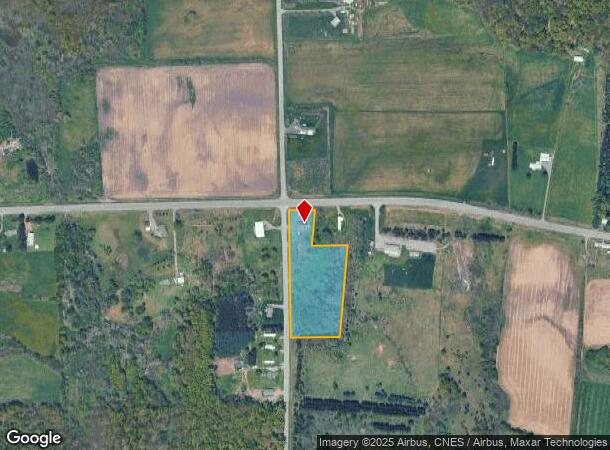  458 Champlin Rd, Groton, NY Parcel Map