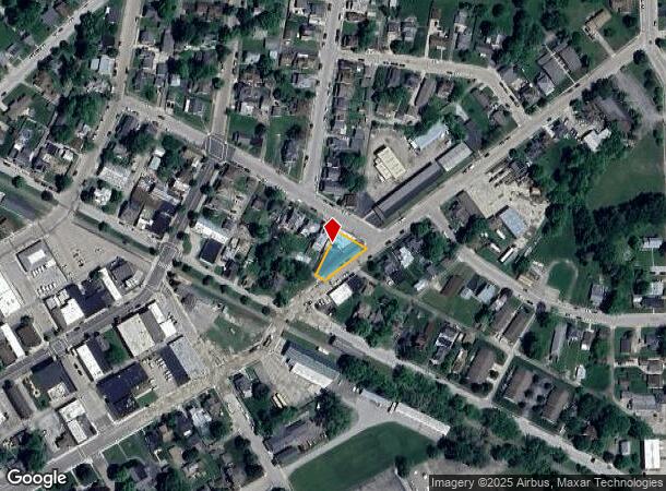  46 Jefferson St, Brookville, OH Parcel Map