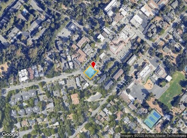  14572 Big Basin Way, Saratoga, CA Parcel Map