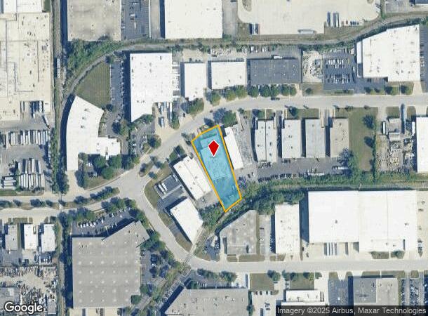  795 Touhy Ave, Elk Grove Village, IL Parcel Map