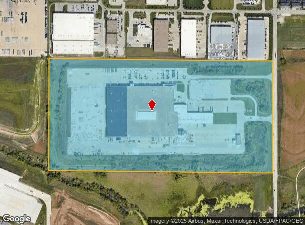 10808 S 132Nd St, Omaha, NE Parcel Map