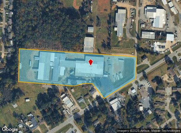 1514 S 2Nd St, Cabot, AR Parcel Map