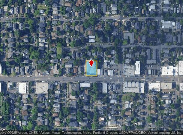 3315 Se Hawthorne Blvd, Portland, OR Parcel Map