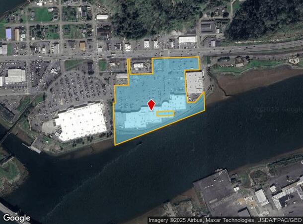  1143 E Wishkah St, Aberdeen, WA Parcel Map